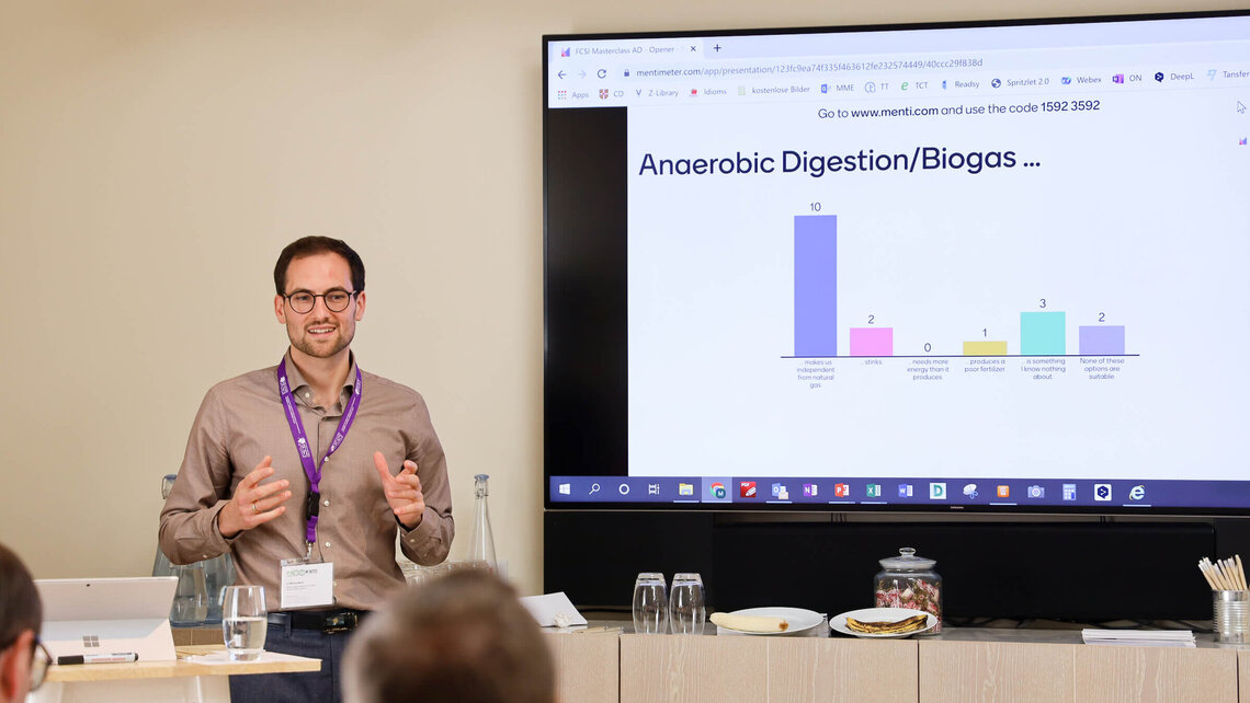 Meiko Green unterstützte den Event unter anderem mit einer Masterclass zum Thema „Biogas aus Speiseresten“ Meiko Green unterstützte den Event unter anderem mit einer Masterclass zum Thema „Biogas aus Speiseresten“